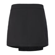 Dan Brocade Patch Mini Skirt