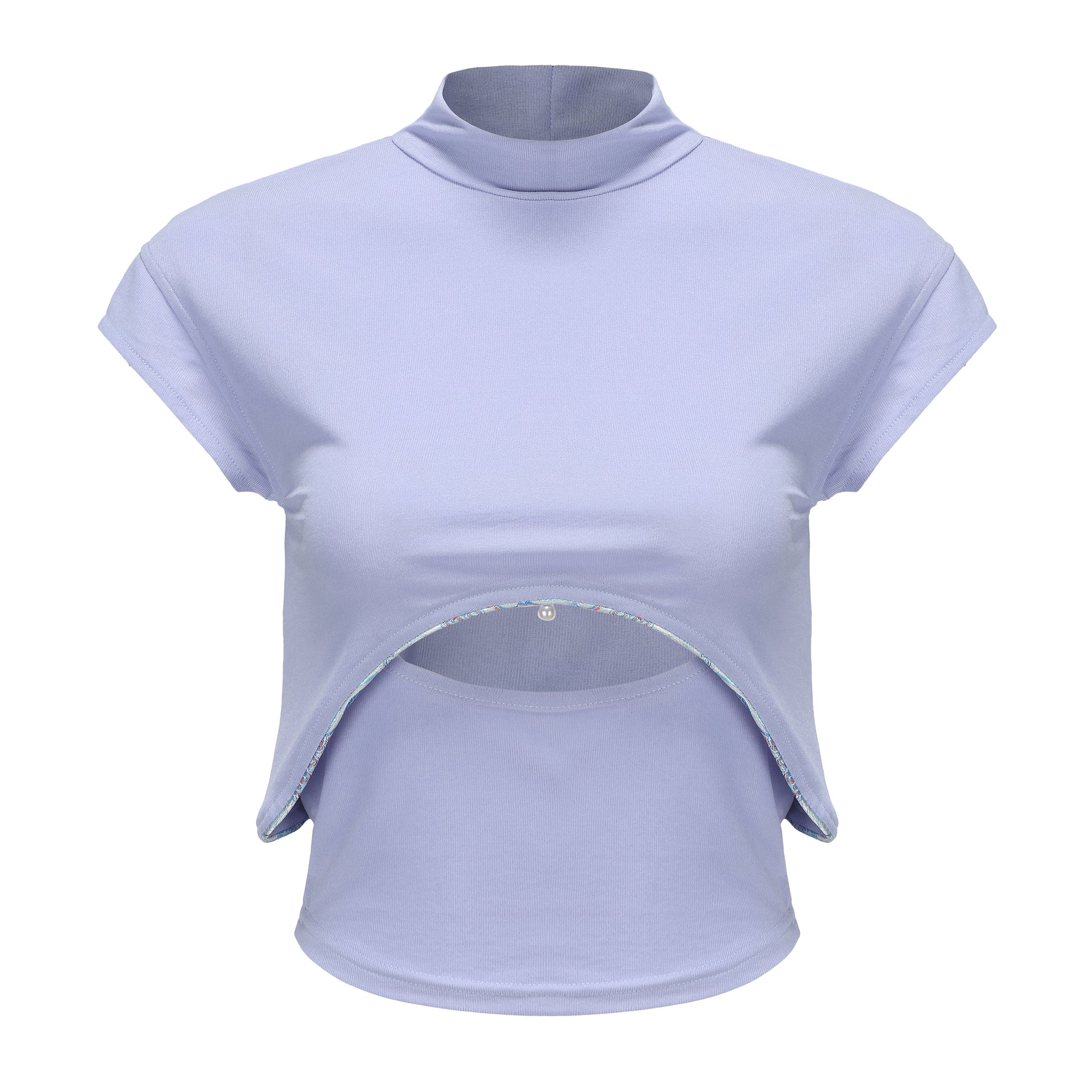 Min Cutout Two Piece Crop Top