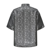 Luka Brocade Button Front Shirt SAMPLE SALE