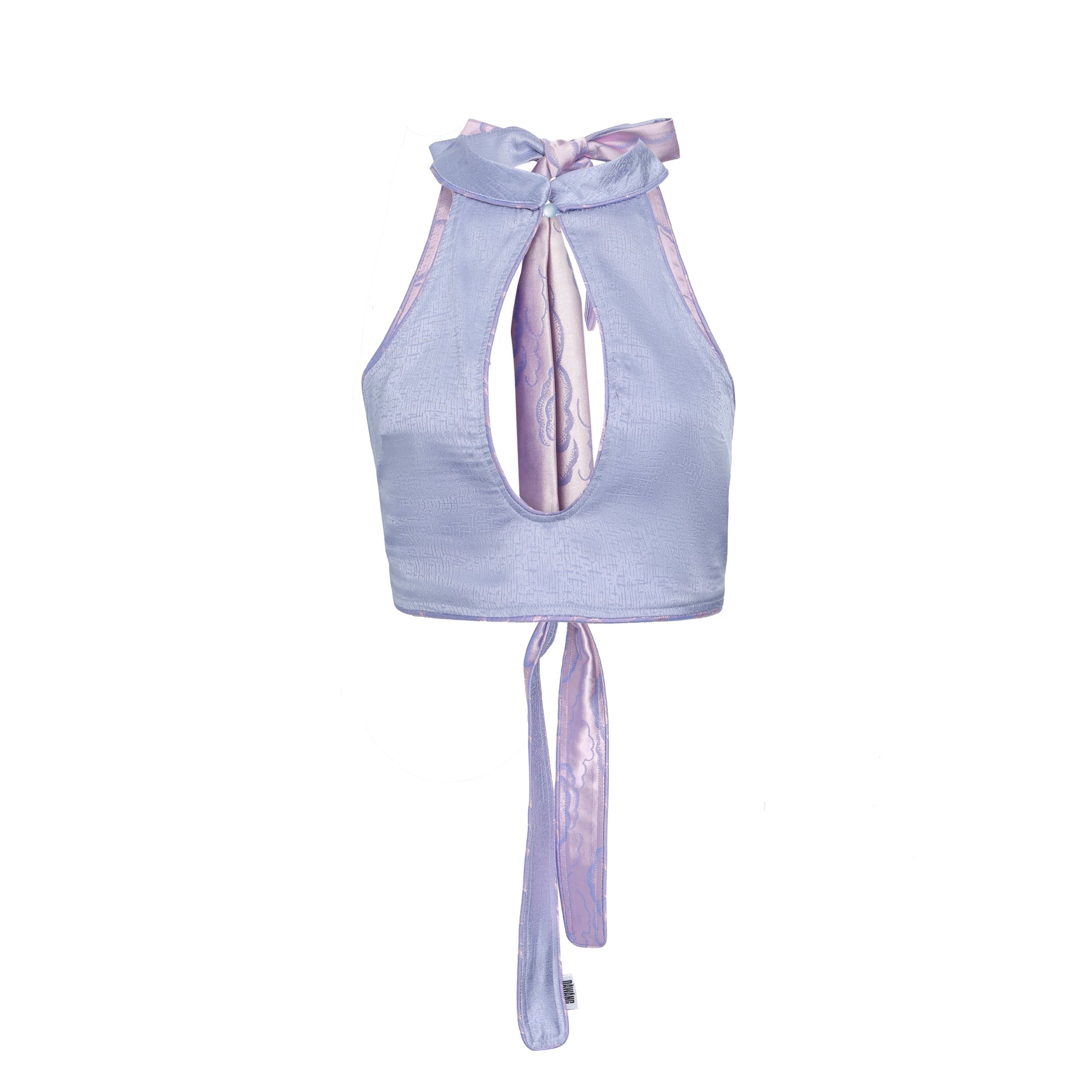 Xi Keyhole Reversible Tie-up Top
