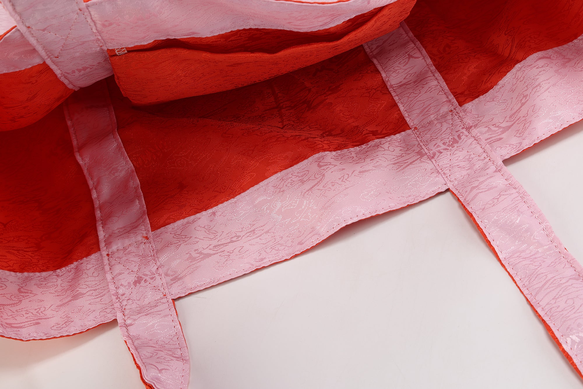 Shuang Reversible Tote Bag Pink/Red