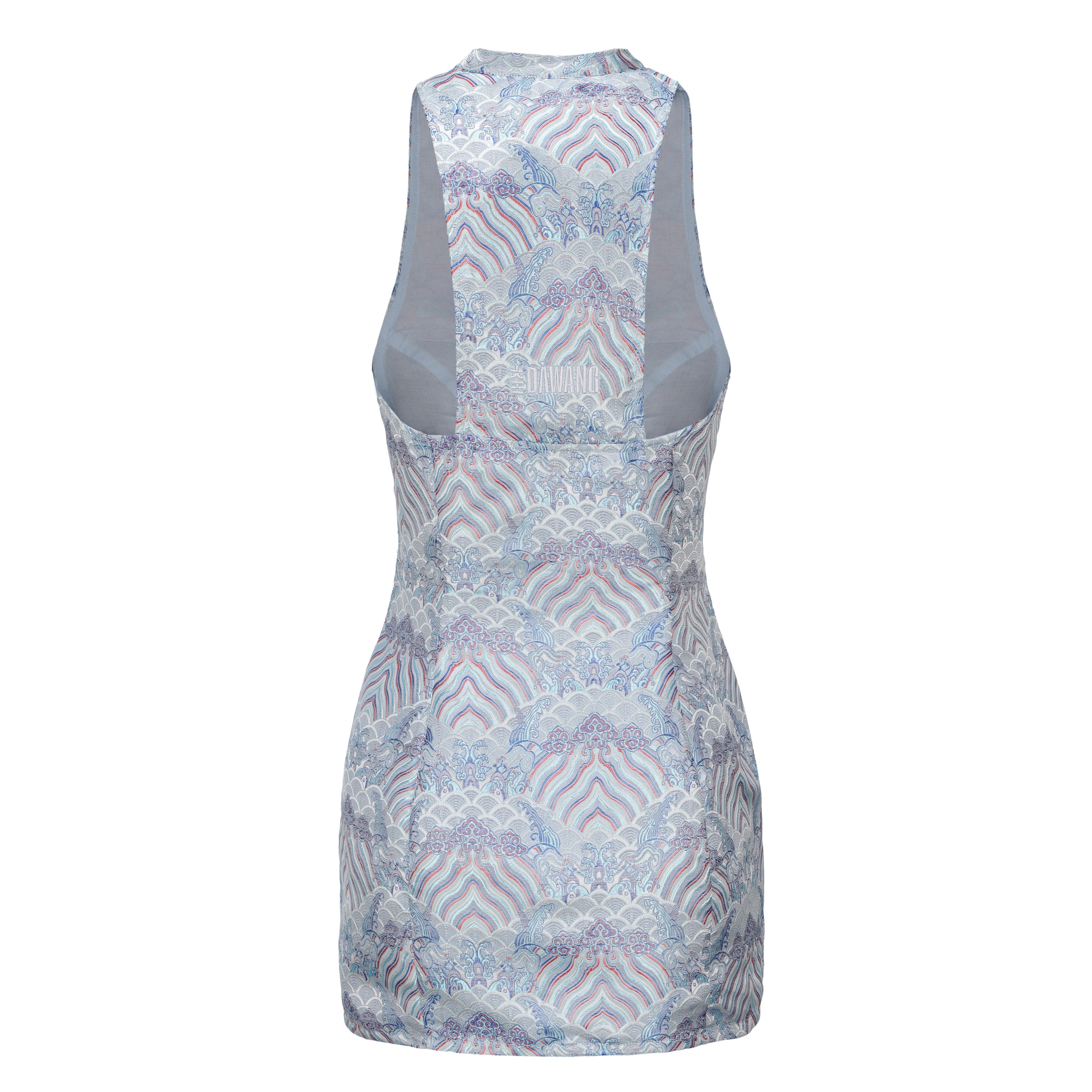 Hua Sleeveless Brocade Mini Dress SAMPLE SALE