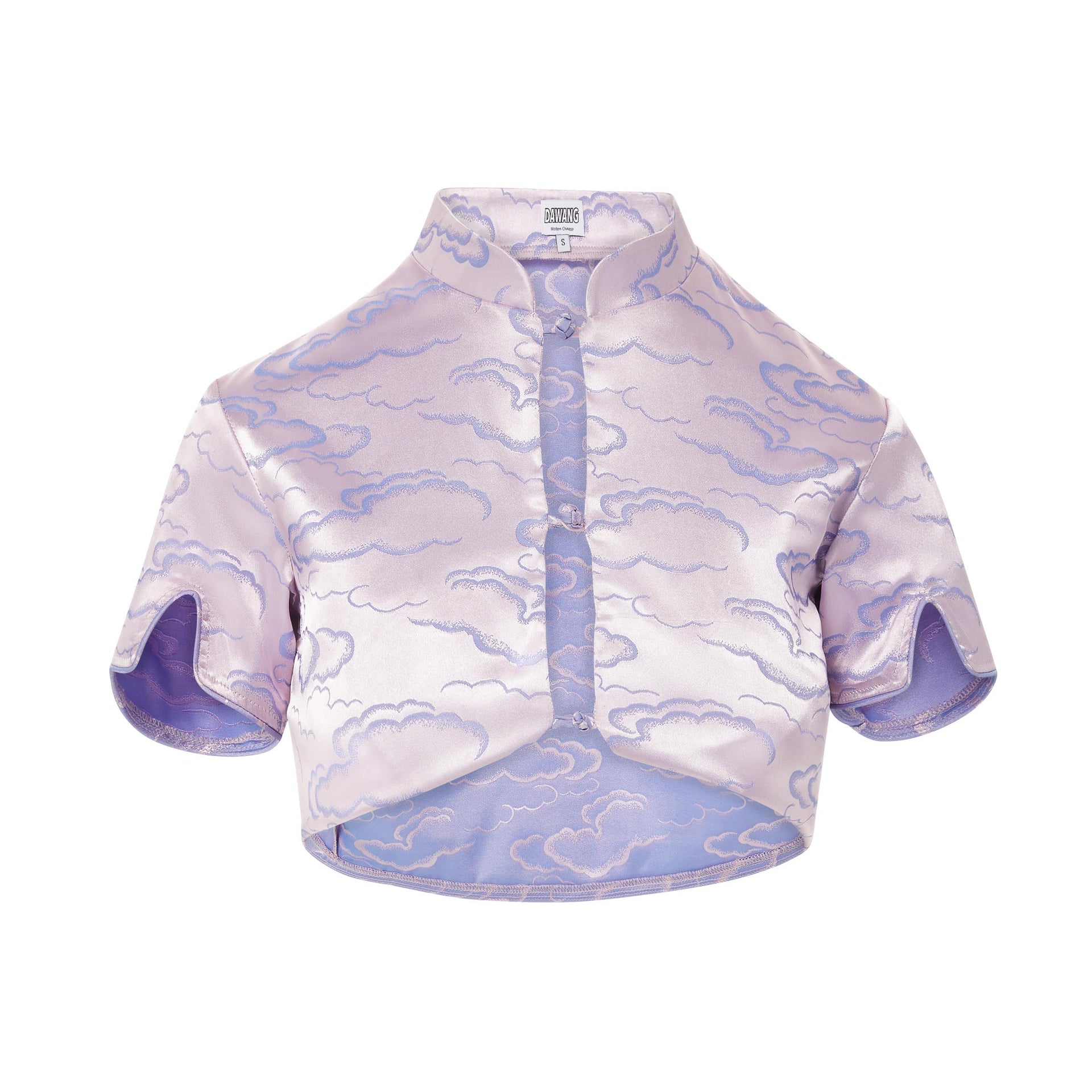 Wen Button Front Crop Top