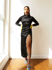 DAWANG Side Slit Maxi Dress SAMPLE SALE