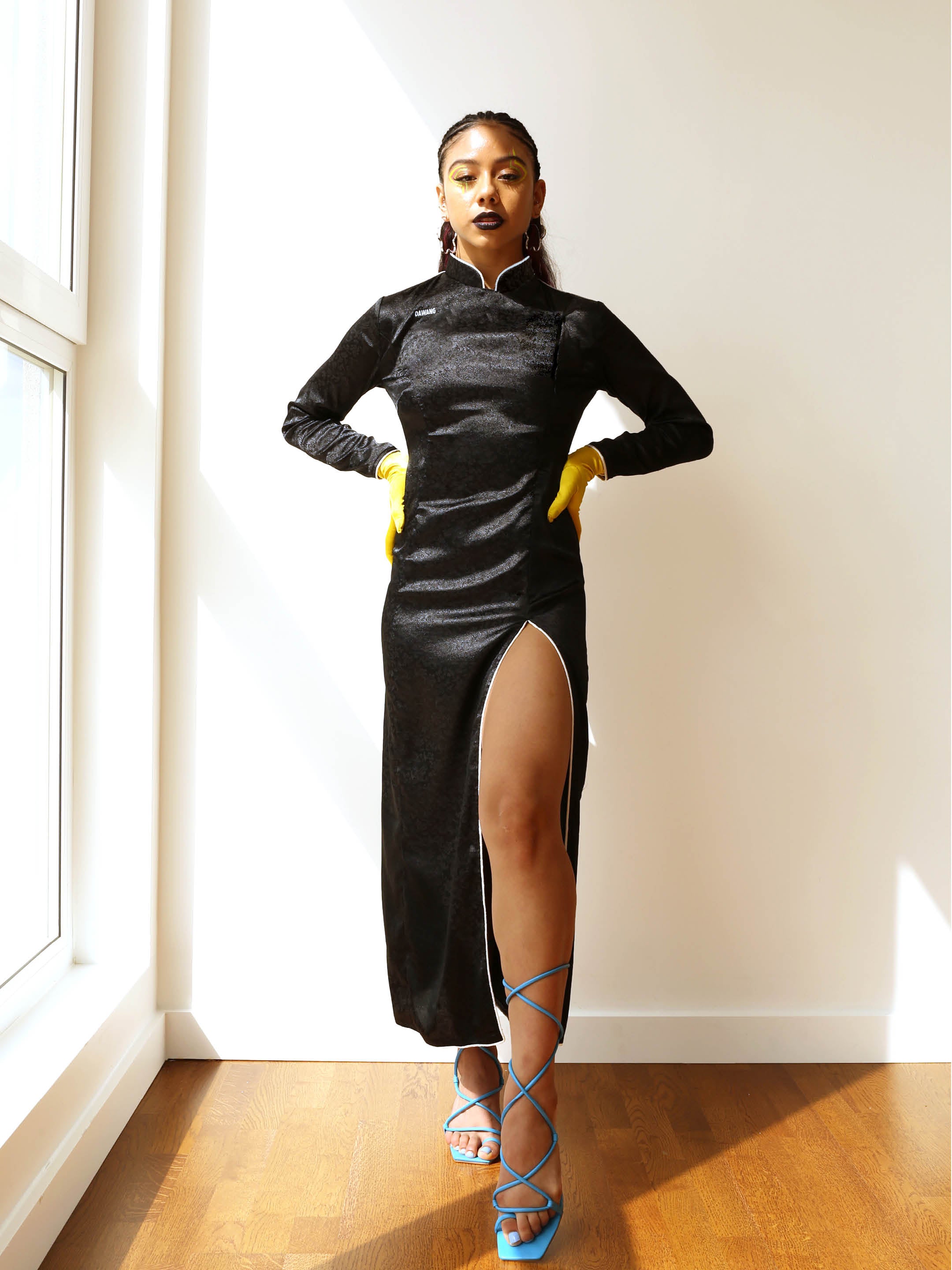 DAWANG Side Slit Maxi Dress SAMPLE SALE