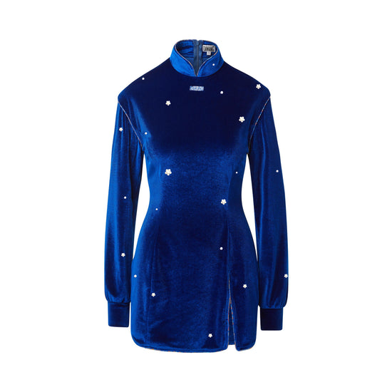 Cuo Velvet Mini Dress