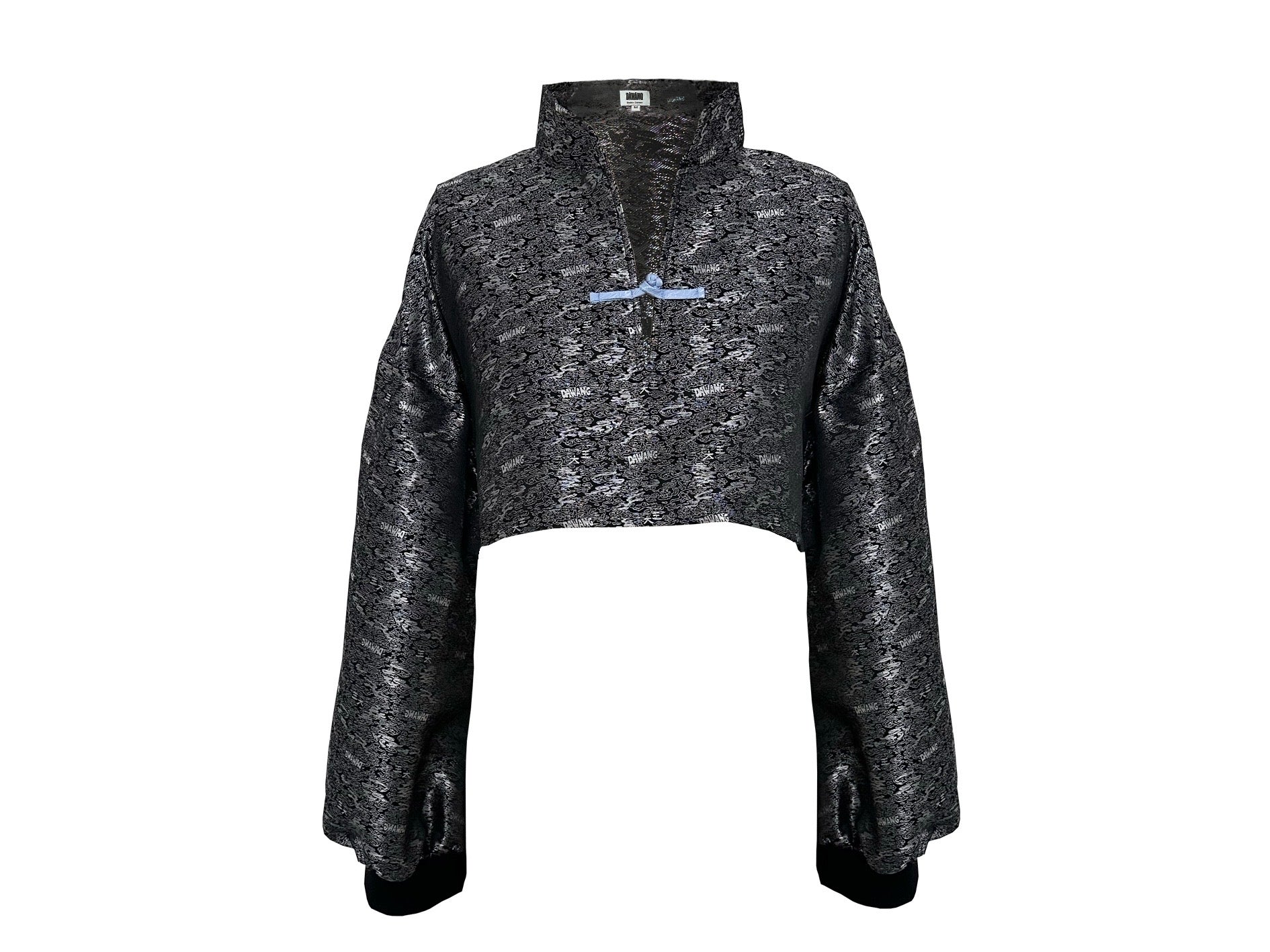 Hei Open Collar Crop Top – DAWANGNEWYORK