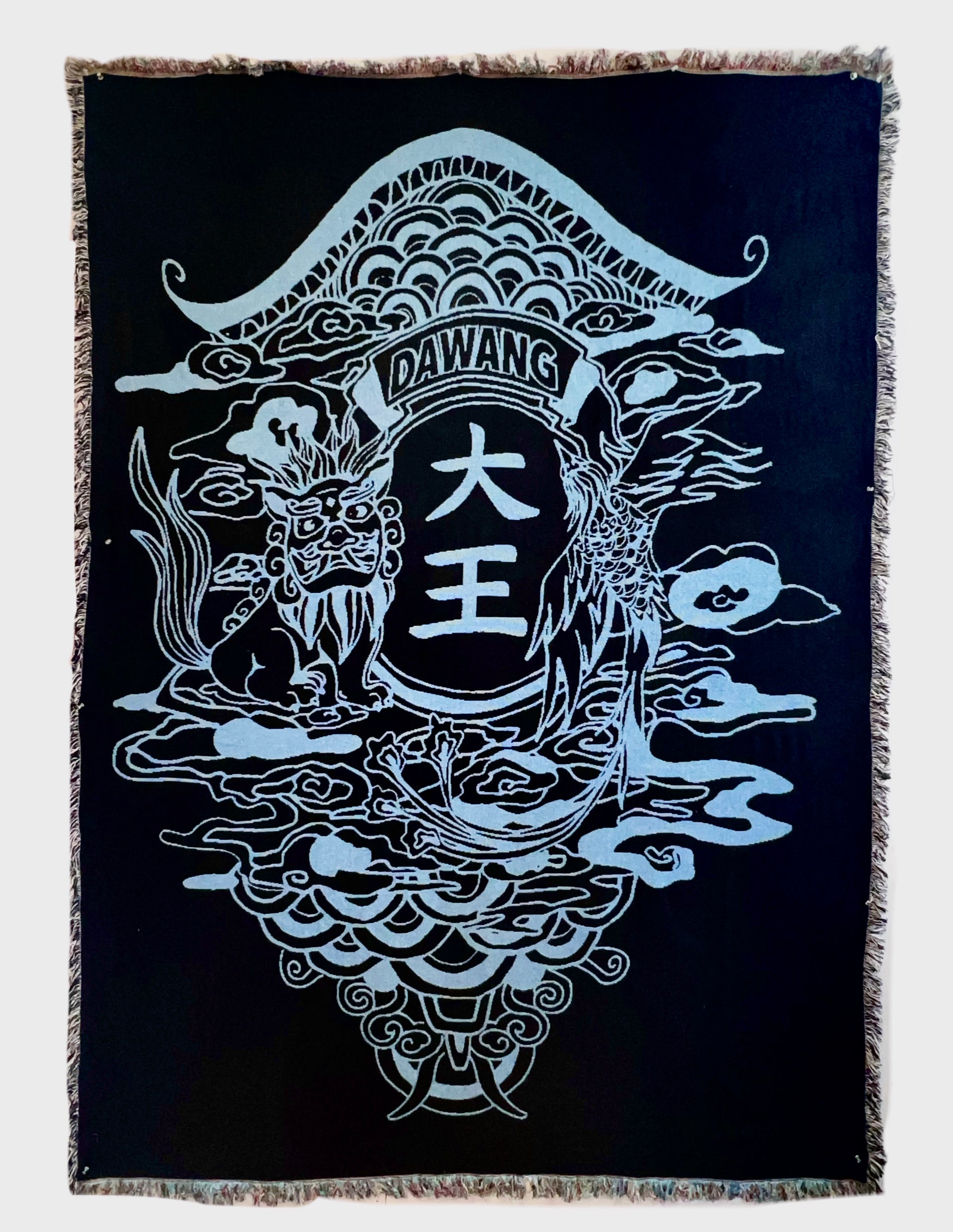 DAWANG MénShén Motif Tapestry