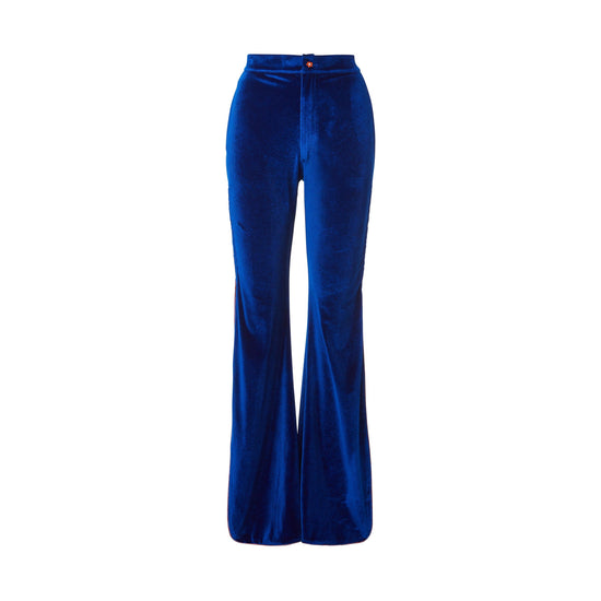 JEN Flare Side Slit Drawstring Pants